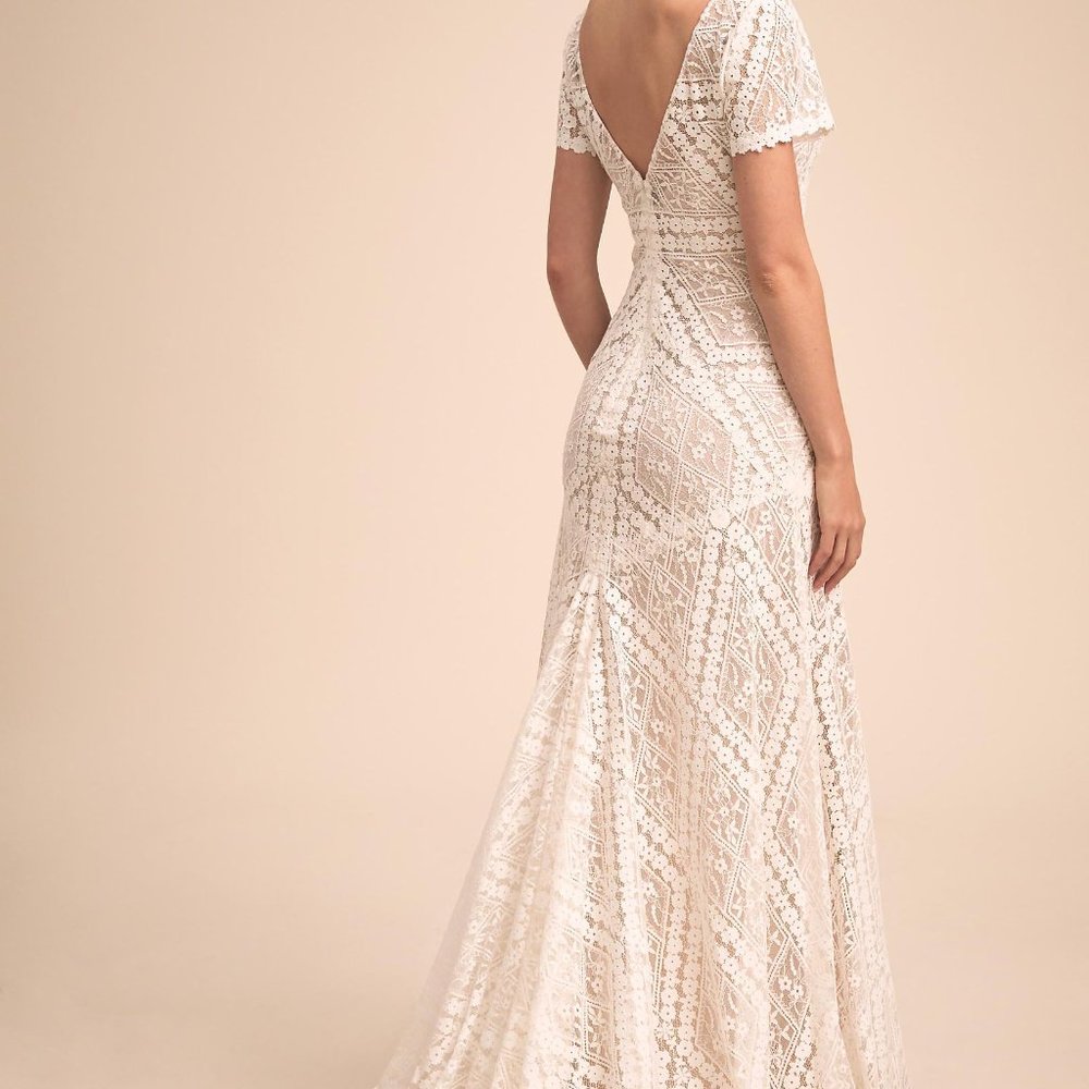 BHLDN Willowby Watters Clements Gown Size 12 NEW - Picture 8 of 8